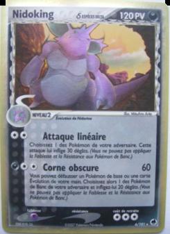 Nidoking δ card