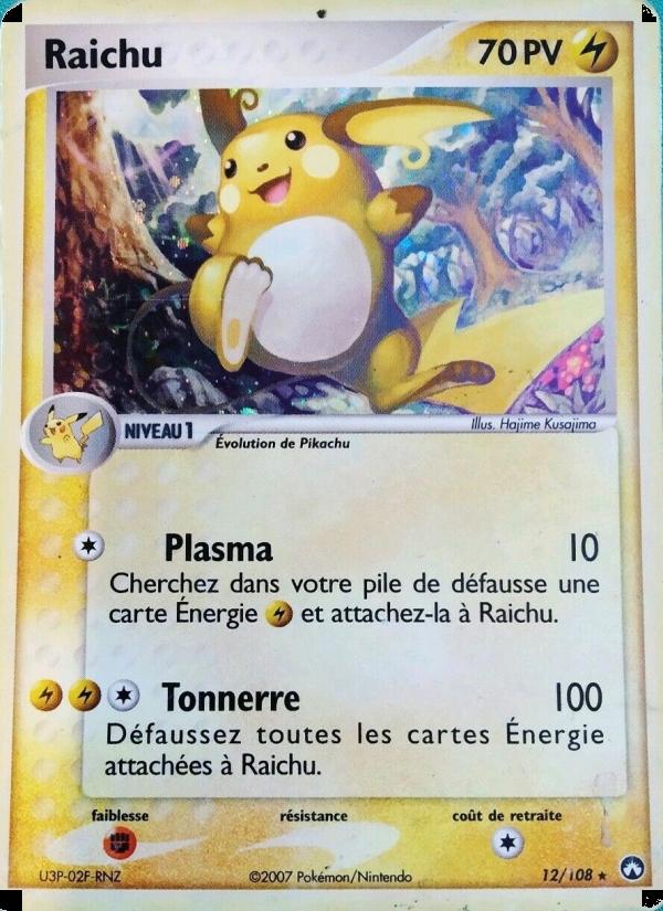 Raichu card