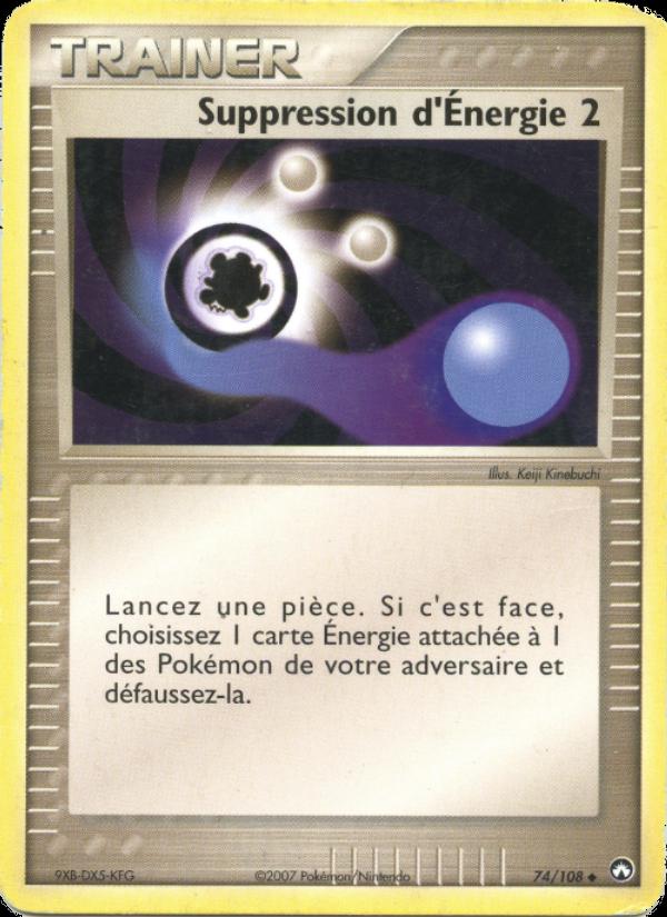 Suppression d'Énergie 2 card