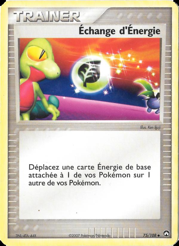 Échange d'Énergie card