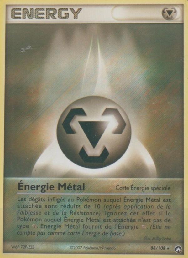 Énergie Métal card
