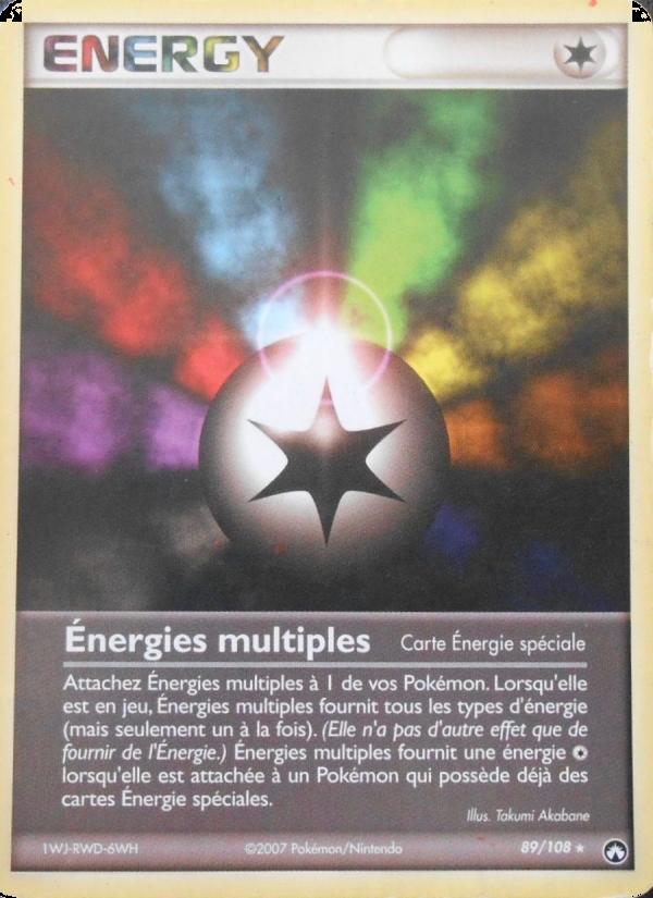 Énergies multiples card