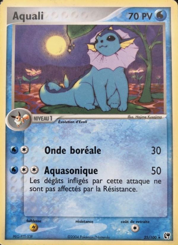 Aquali card