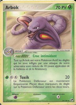 Arbok card