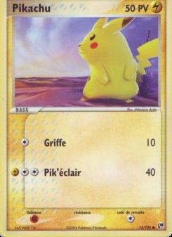 Pikachu card