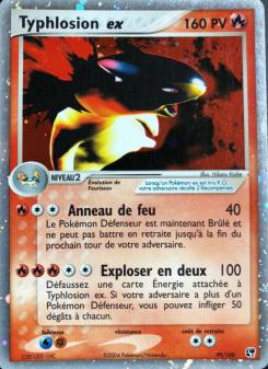 Typhlosion ex card