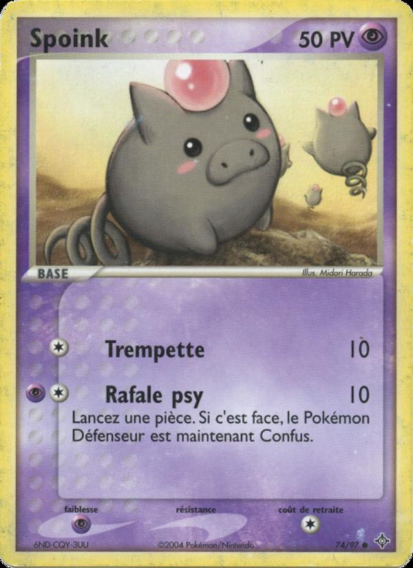 Spoink card