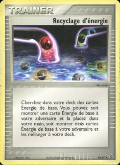 Recyclage d'énergie card