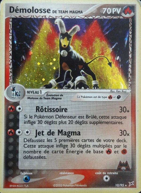 Démolosse de Team Magma card