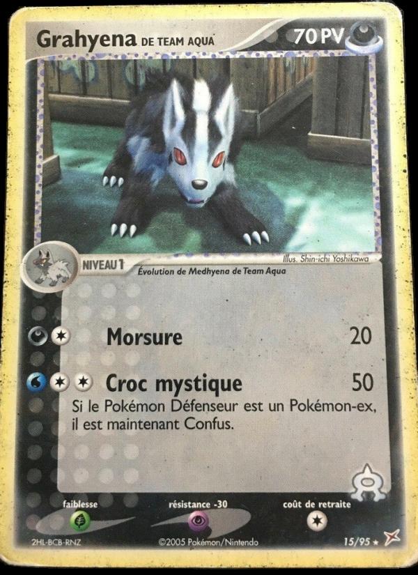 Grahyena de Team Aqua card