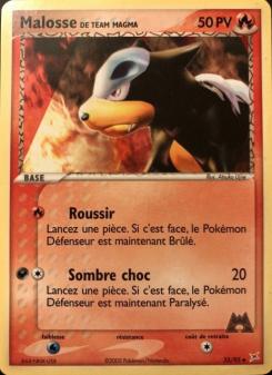 Malosse de Team Magma card