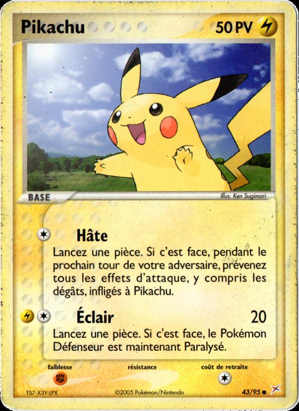 Pikachu card
