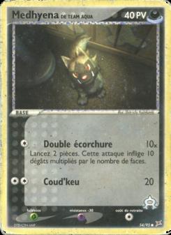 Medhyena de Team Aqua card