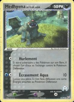Medhyena de Team Aqua card