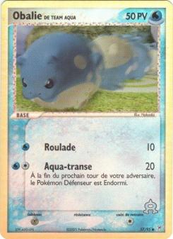 Obalie de Team Aqua card