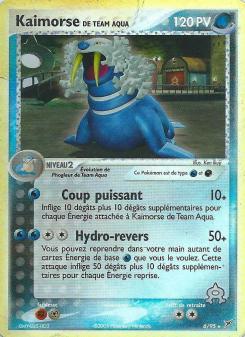 Kaimorse de Team Aqua card