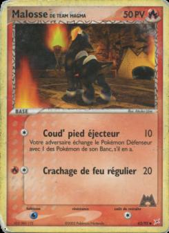 Malosse de Team Magma card
