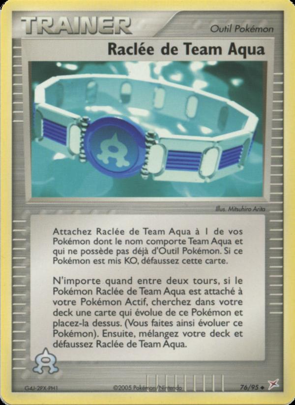 Raclée de Team Aqua card