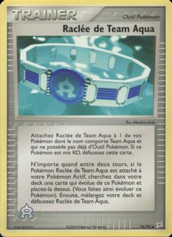 Raclée de Team Aqua card