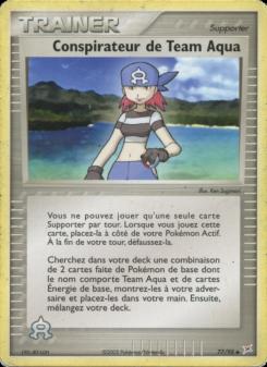 Conspirateur de Team Aqua card