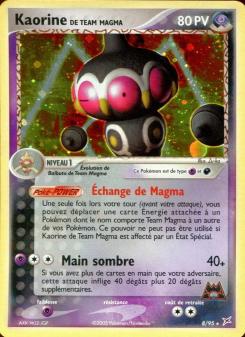 Kaorine de Team Magma card