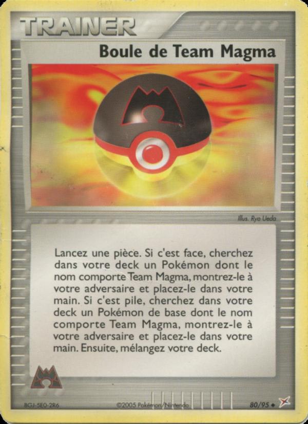Boule de Team Magma card