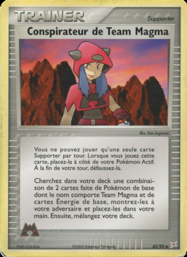 Conspirateur de Team Magma card