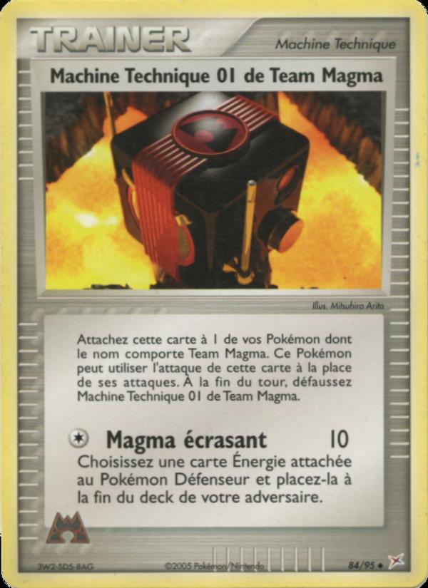 Machine Technique 01 de Team Magma card