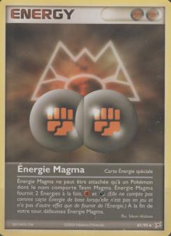 Énergie Magma card