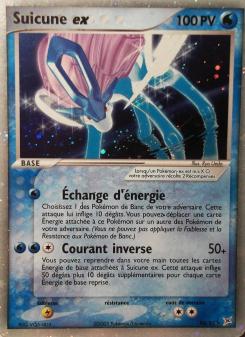 Suicune ex card