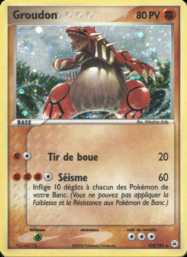 Groudon card