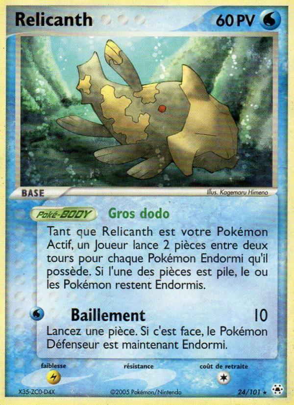 Relicanth card