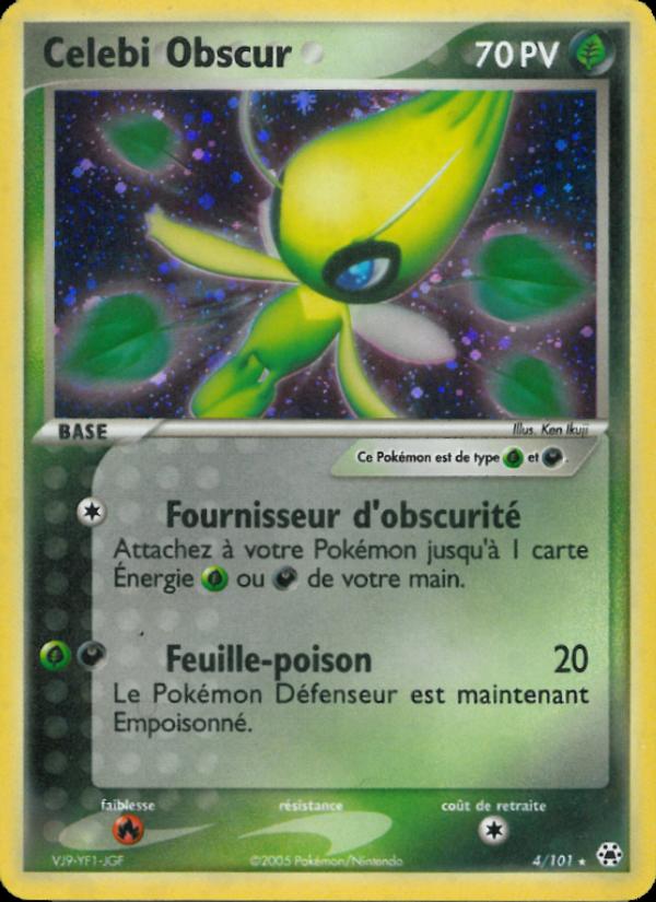Celebi Obscur card