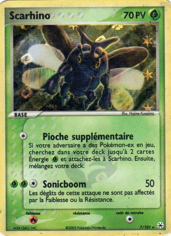 Scarhino card