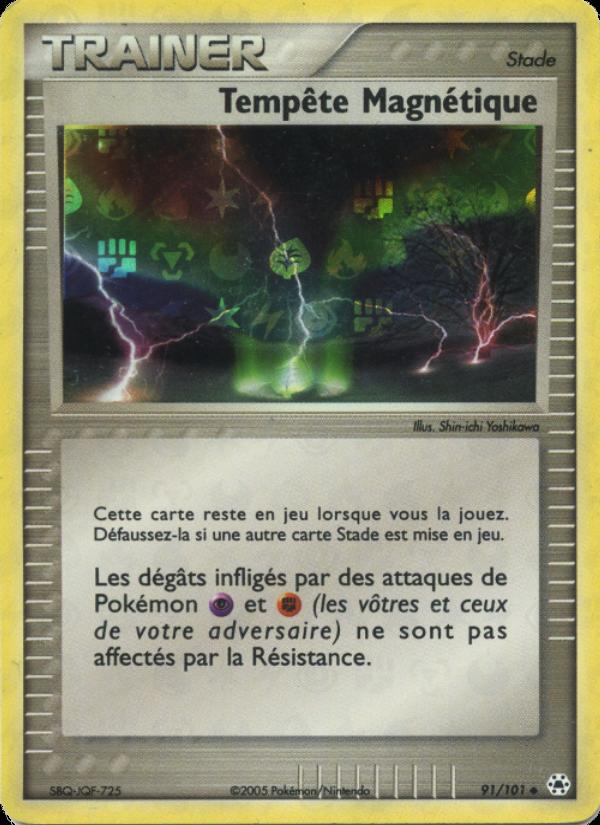 Tempête Magnétique card