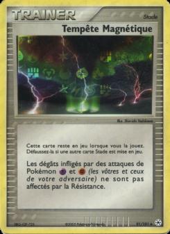 Tempête Magnétique card