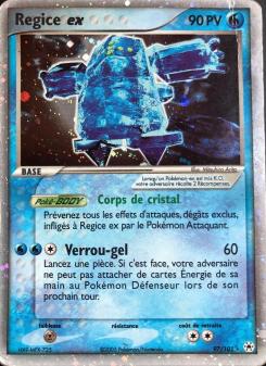 Regice ex card