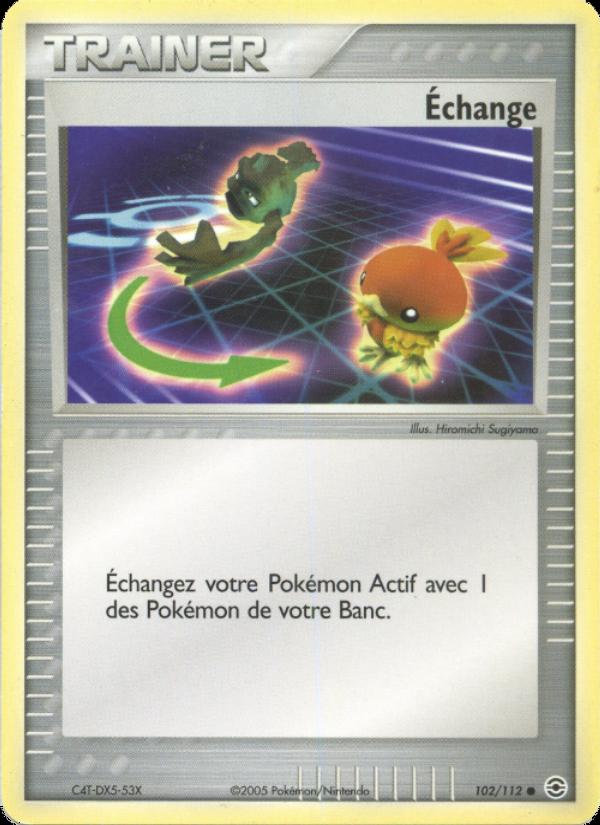 Échange card
