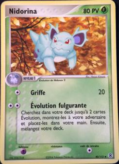 Nidorina card