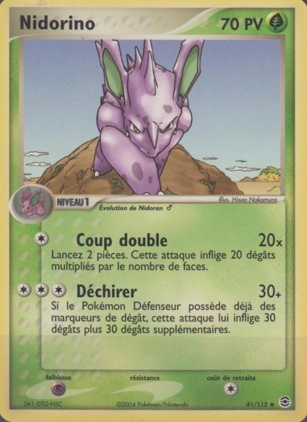 Nidorino card
