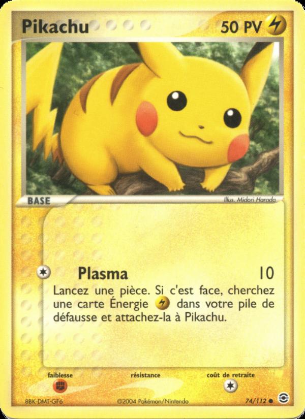 Pikachu card