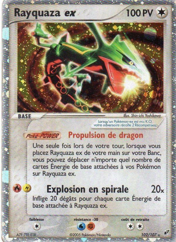 Rayquaza ex card