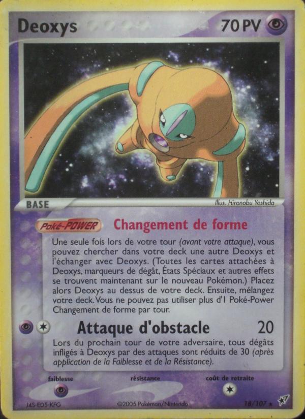 Deoxys card