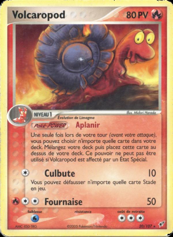 Volcaropod card