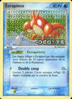 Écrapince card