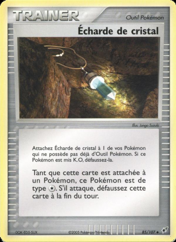 Écharde de cristal card