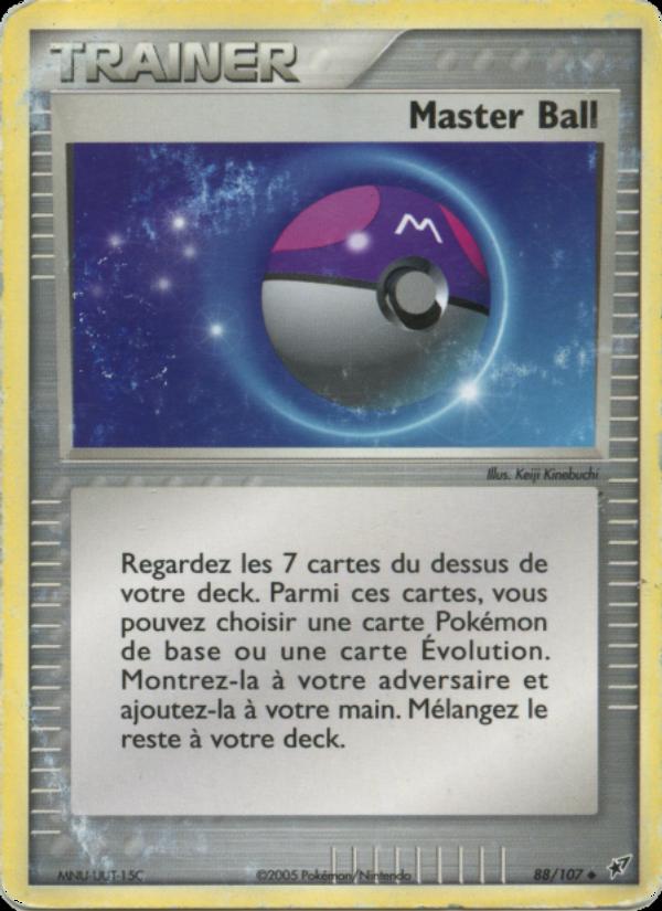 Master Ball card
