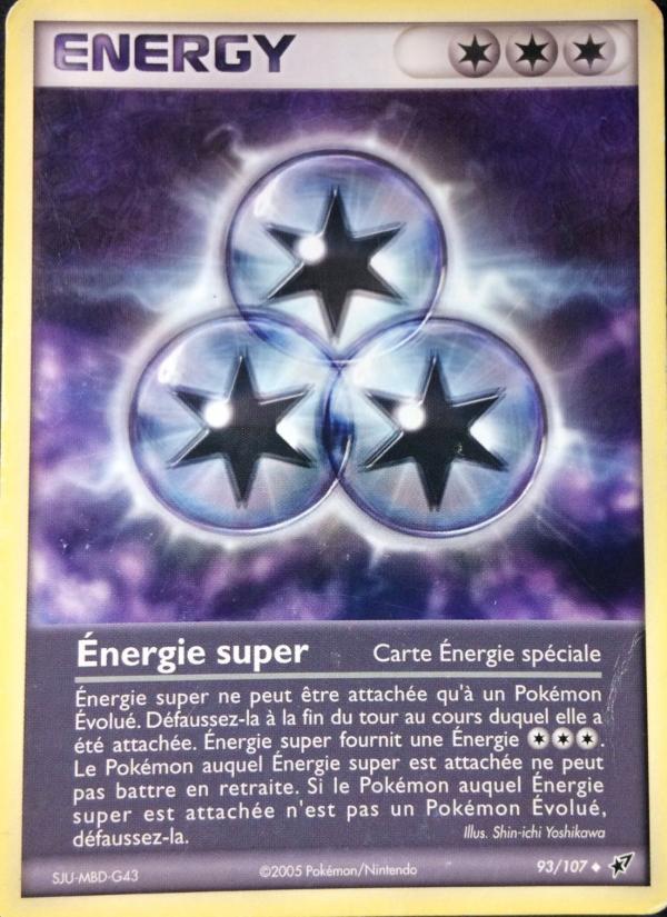 Énergie super card