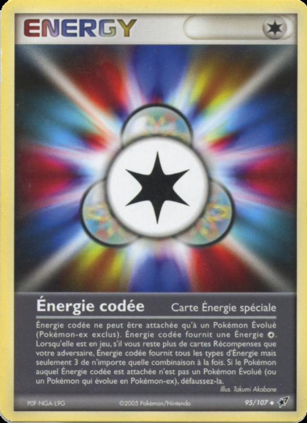 Énergie codée card