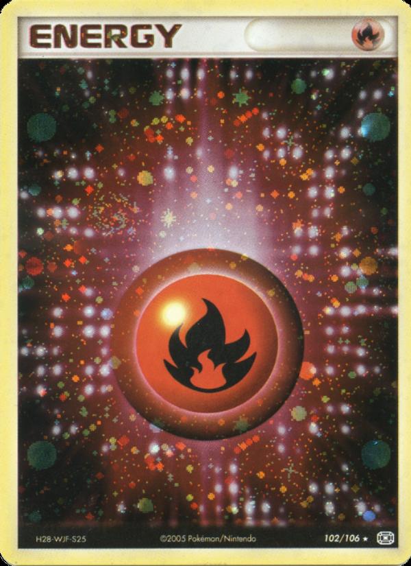 Énergie Feu card